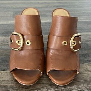 Michael Kors mules brown 8.5